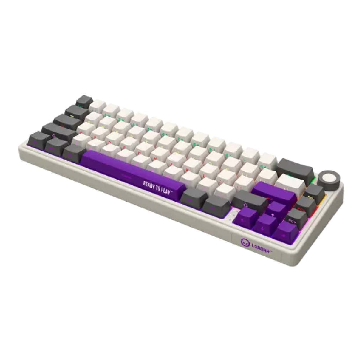 Lorgar KBP70MW Pro Wireless Mechanical Gaming Keyboard Beige LRG-KBP70MW-RT-US