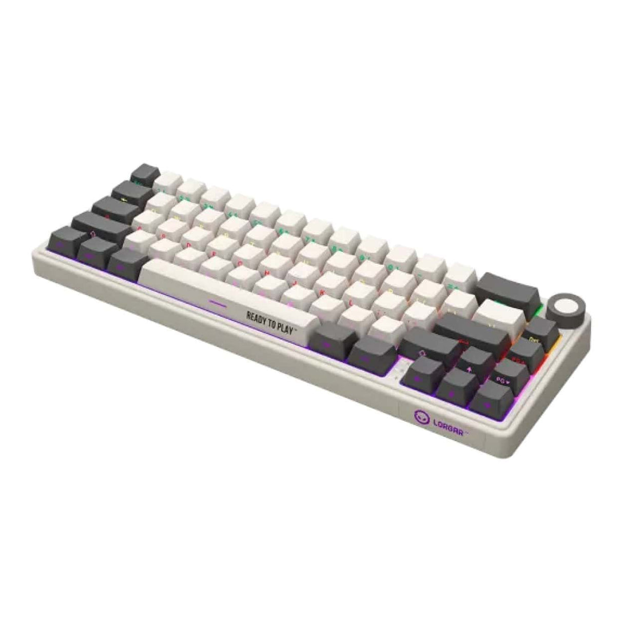 Lorgar KBP70MW Pro Wireless Mechanical Gaming Keyboard Beige LRG-KBP70MW-RT-US