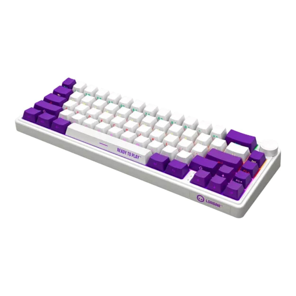 Lorgar KBP70MW Pro Wireless Mechanical Gaming Keyboard White LRG-KBP70MW-WH-US