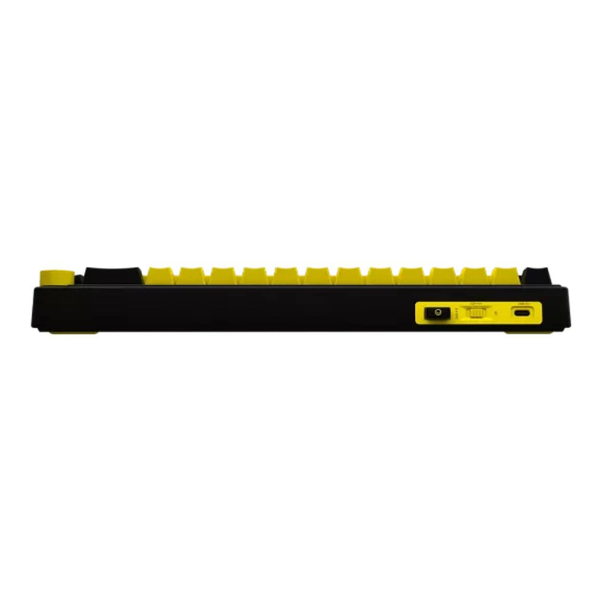 Lorgar KBP70MW Pro Wireless Mechanical Gaming Keyboard Black and Yellow LRG-KBP70MW-YL-US