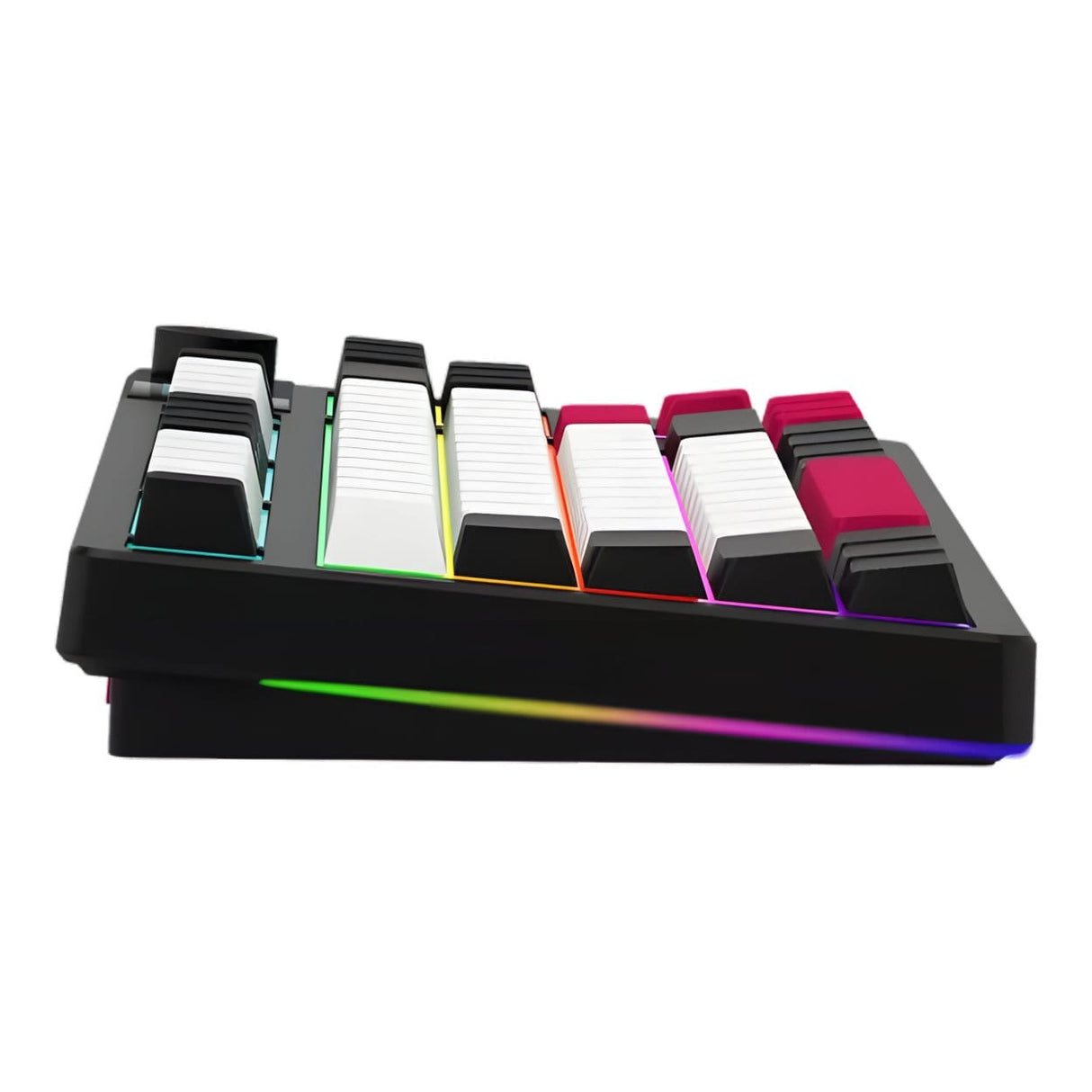 Lorgar KBP70TKLW Wireless TKL Mechanical Gaming Keyboard Pro Black and Red LRG-KBP70TKLW-BK-US