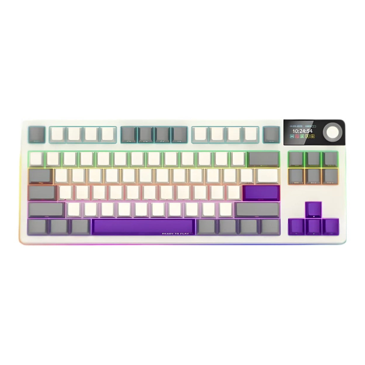 Lorgar KBP70TKLW Wireless TKL Mechanical Gaming Keyboard Pro Beige LRG-KBP70TKLW-RT-US