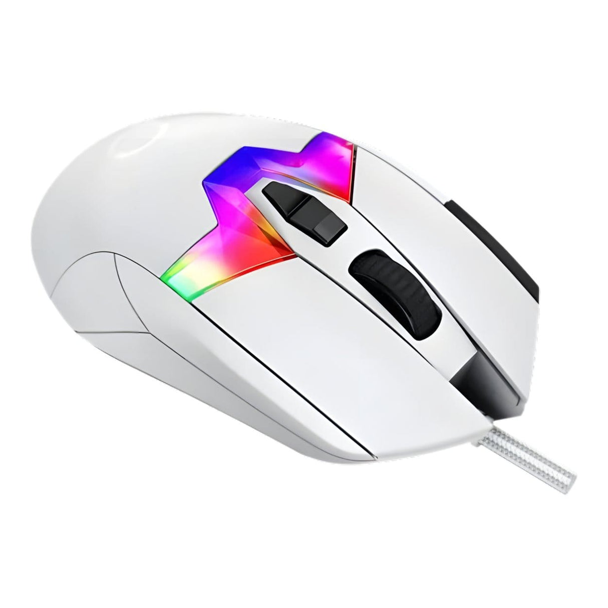 Lorgar MSP80 8000 Hz Gaming Mouse Pro White LRG-MSP80-WH