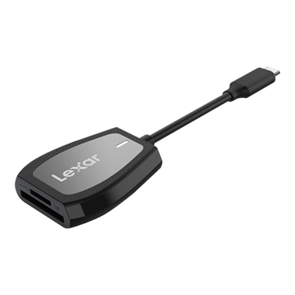 Lexar Professional Type-C Dual Slot Card Reader Black Silver LRW470U-RNHNG