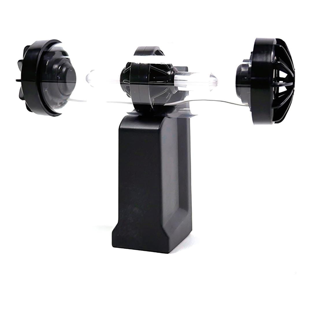 UniQue Transparent Tube Blue LED Stereo Speaker LS159-BK