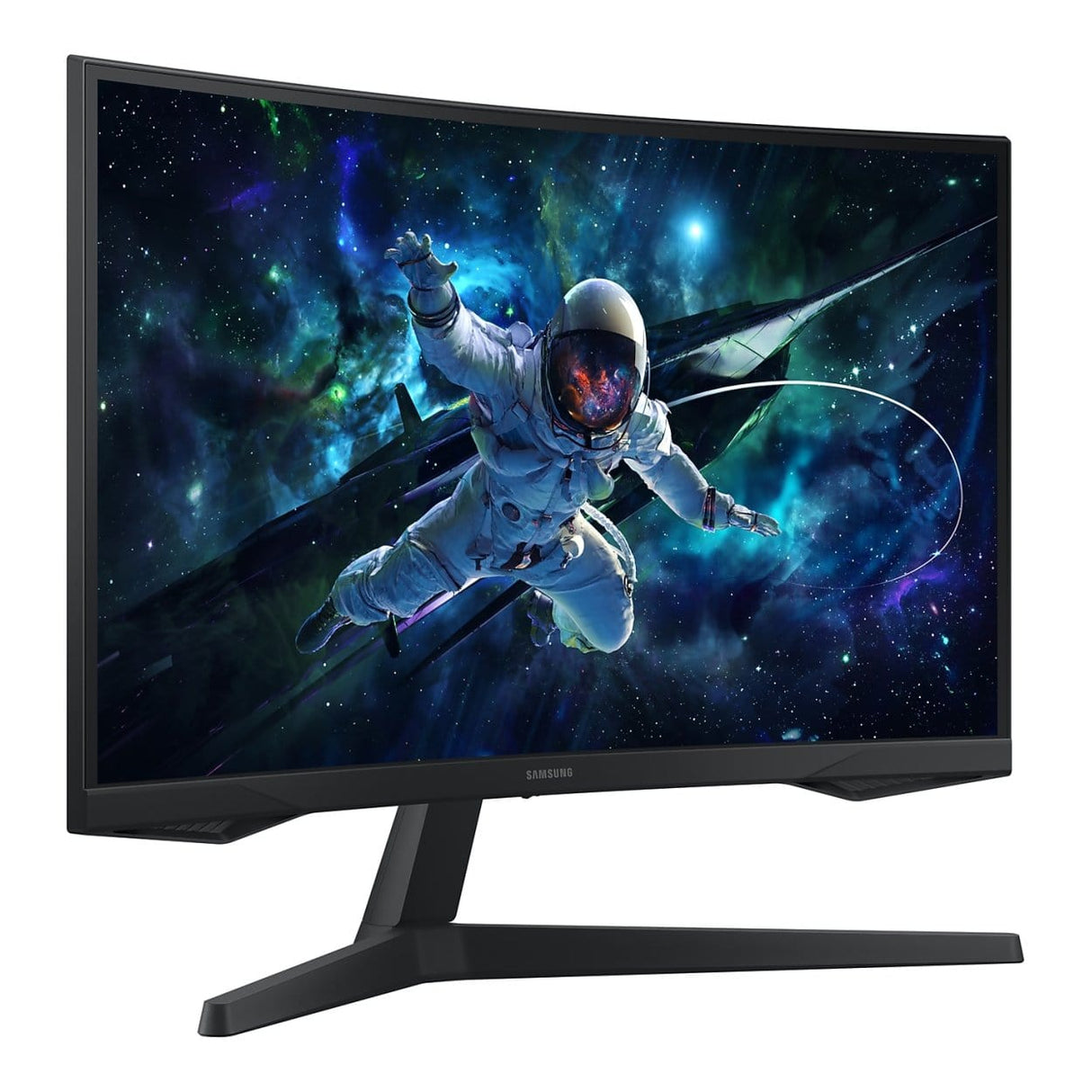 Samsung Odyssey G55C 27-inch 2560 x 1440p QHD 16:9 165Hz 1ms LED VA Curved Gaming Monitor LS27CG552EUXEN