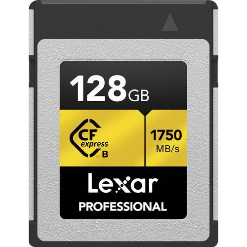 Lexar 128GB Professional CFexpress Type B Memory Card LXCFX10-128