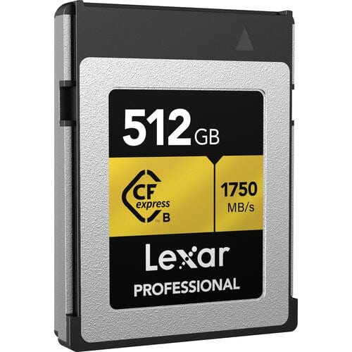 Lexar 512GB Professional CFexpress Type B Memory Card LXCFX10-512
