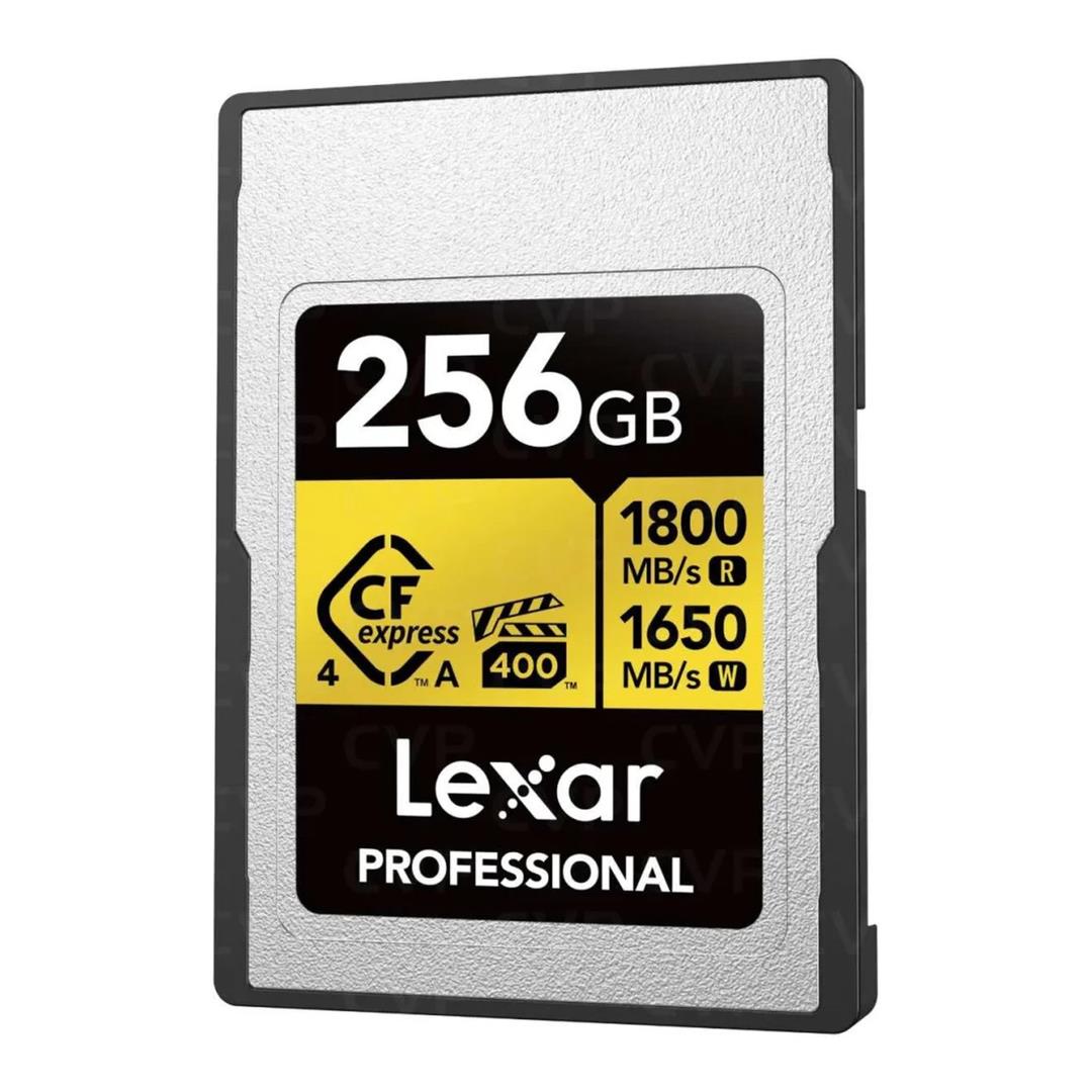 Lexar Gold Series Pro CF Express 256GB Type-A Memory Card LXCFX4TA-256G