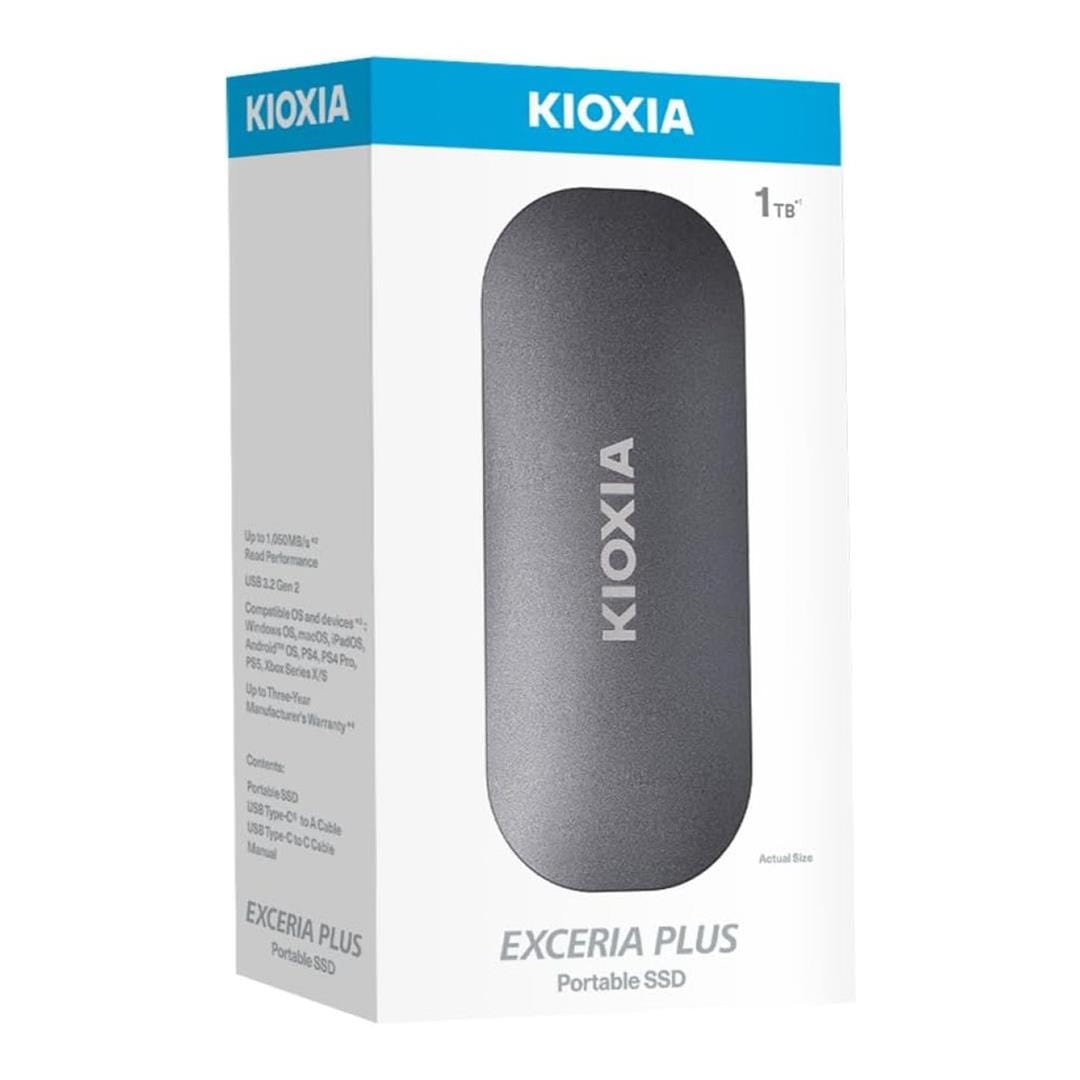 Kioxia EXCERIA PLUS 1TB Portable External SSD LXD10S001TG8