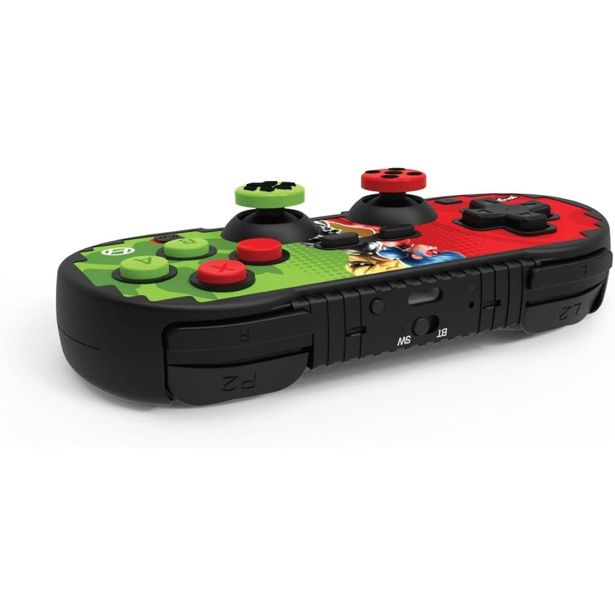 Hyperkin Official Miraculous Pixel Art Bluetooth Switch Controller - Ladybug & Cat M01328-MTBC