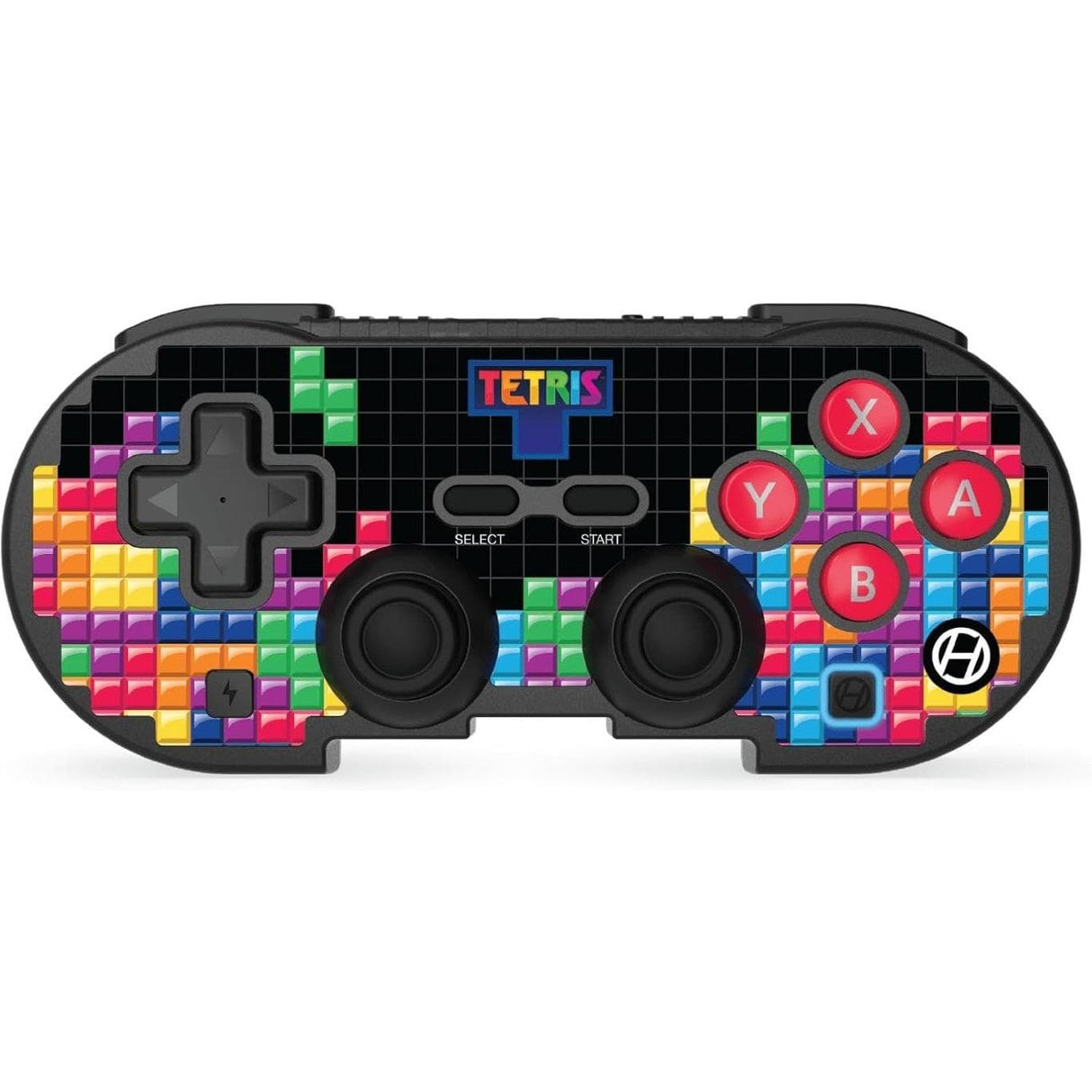 Hyperkin Official Tetris Pixel Art Bluetooth Switch Controller - Tetrimino Stack M01328-TETS