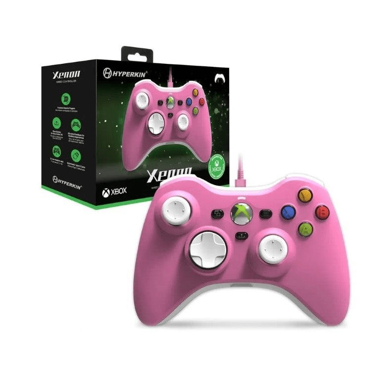 Hyperkin Xenon Wired Xbox Controller - Pink M01368-PI