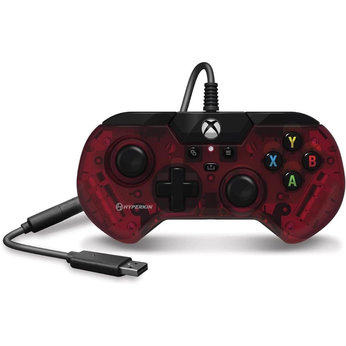 Hyperkin X91 Retro Wired Xbox Controller - Ruby Red M02628-RR