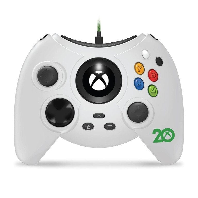 Hyperkin Xbox 20th Anniversary Limited Edition Duke Wired Xbox Controller - White M02668-ANWH