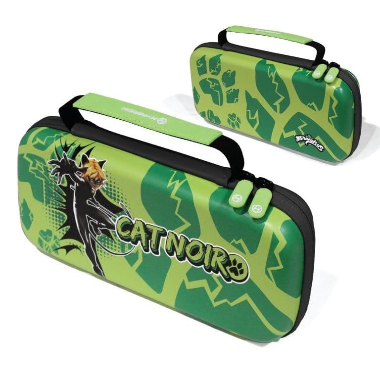 Hyperkin Official Miraculous EVA Hard Shell Carrying Case - Cat Noir M07541-MTCN
