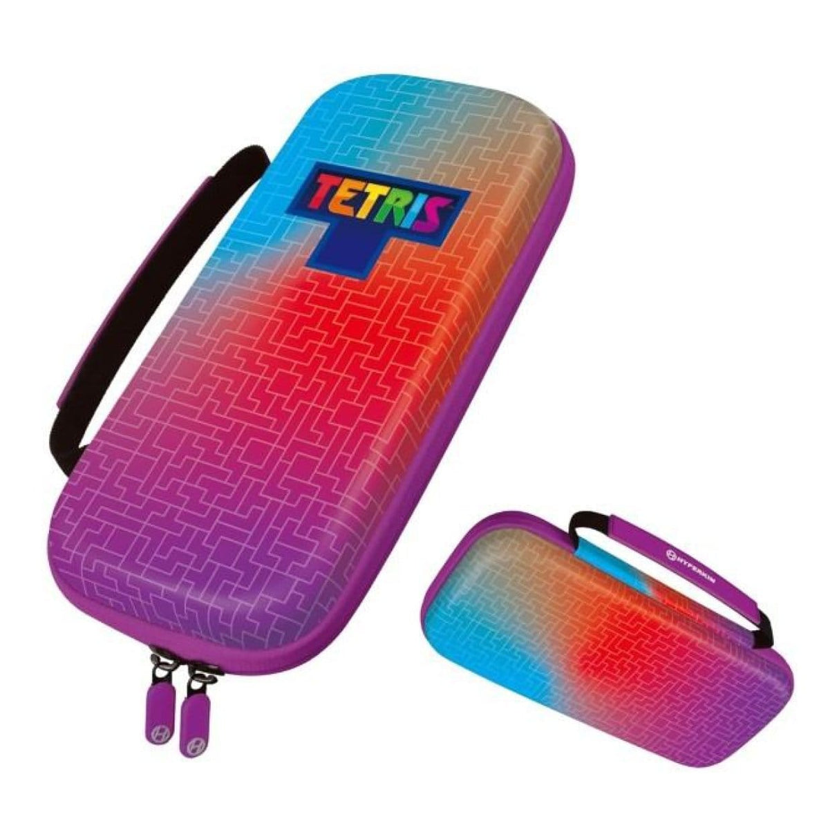 Hyperkin Limited Edition Official Tetris EVA Hard Shell Carrying Case Hyper Gradient M07541-TEHG