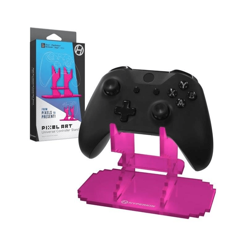 Hyperkin Pixel Art Universal Controller Stand - Pink M07544-PI