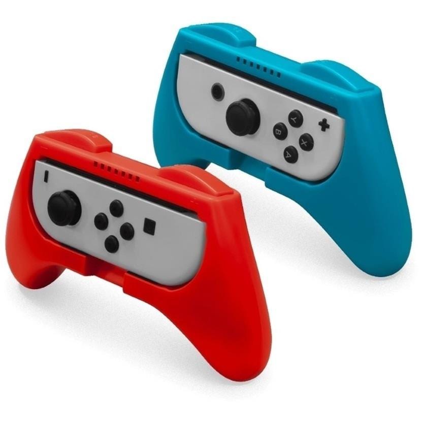 Hyperkin Pro Handle Attachment Set 2-pack for Switch Joy-Con - Blue Red M07601