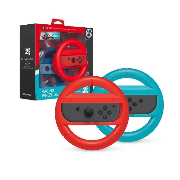 Hyperkin Racing Wheel Set 2-pack for Joy-Con - Blue Red M07602