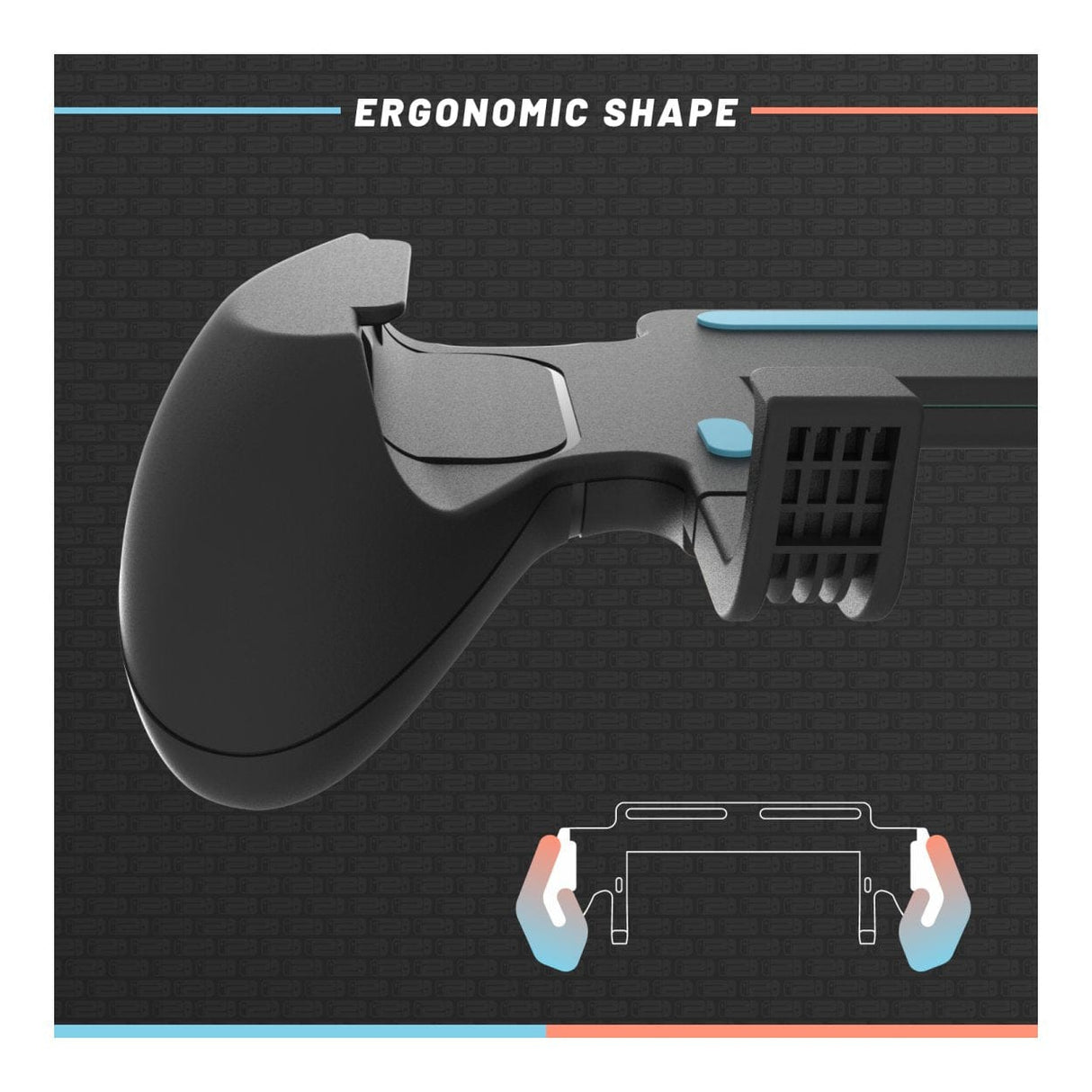 Hyperkin SwiftGrip Pro Ergonomic Grip for Nintendo Switch 2 M07715