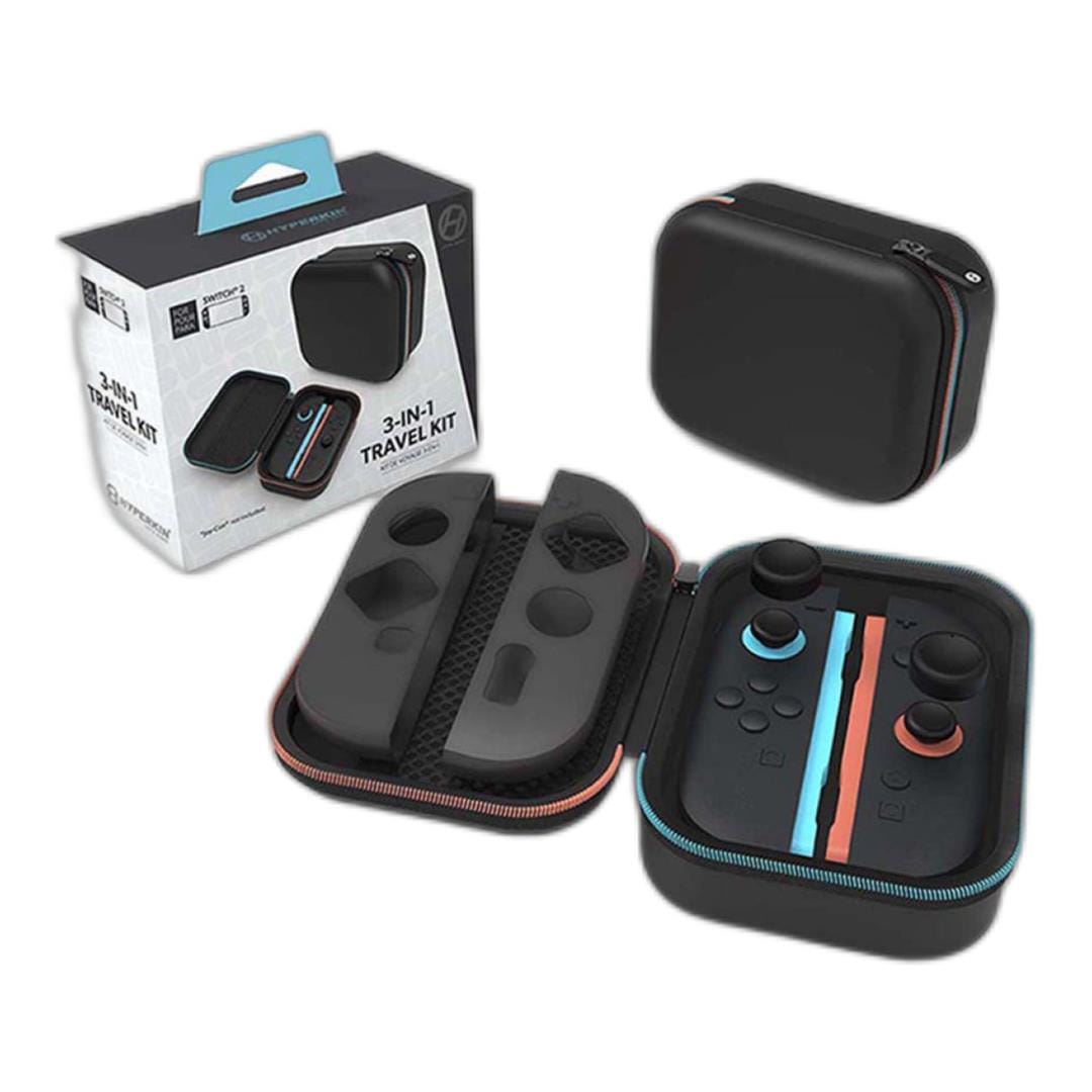 Hyperkin 3-in-1 Travel Kit for Joy-Con 2 Controller M07720