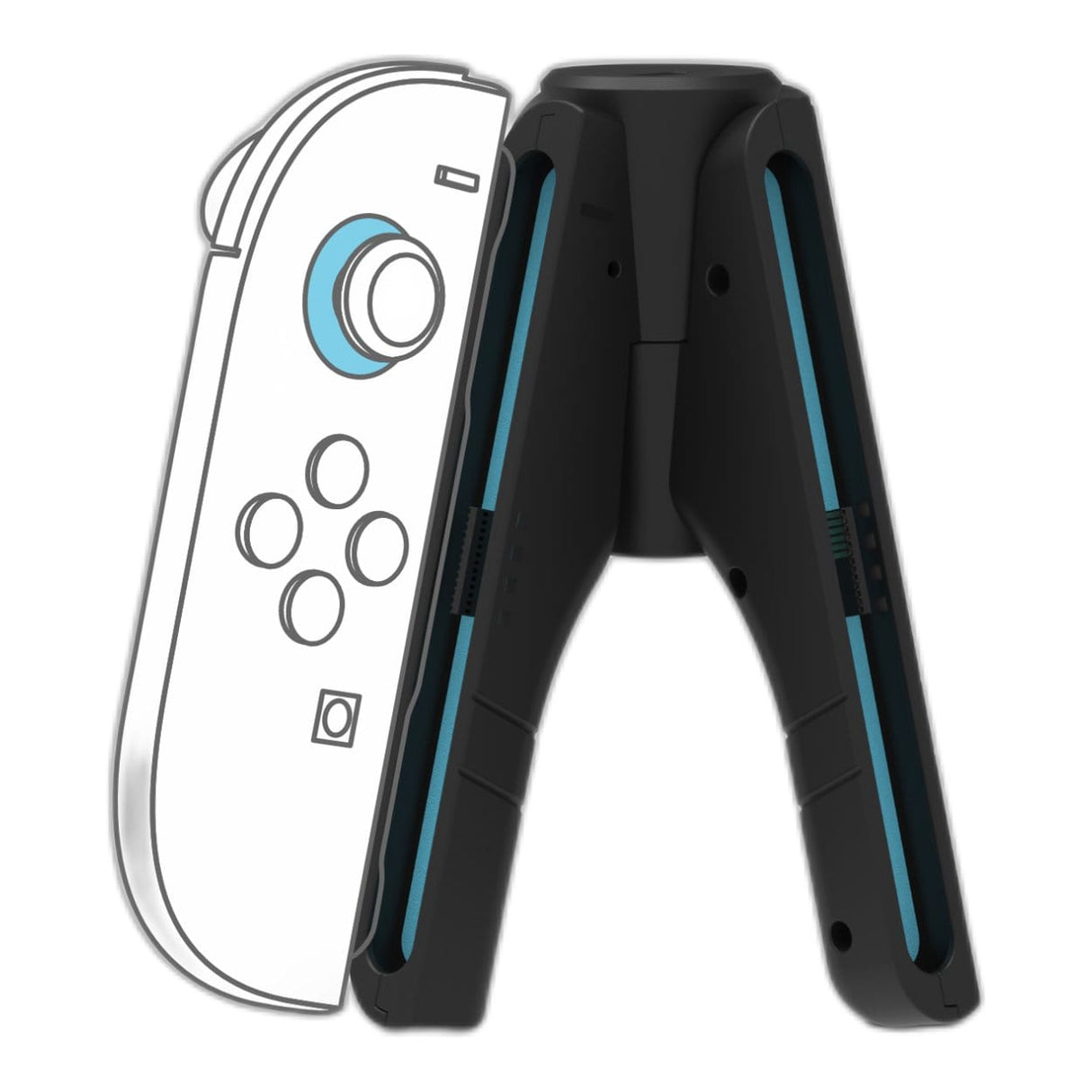 Hyperkin UltraBeam II Projecting Charging Handles for Joy-Con 2 Controller M07725