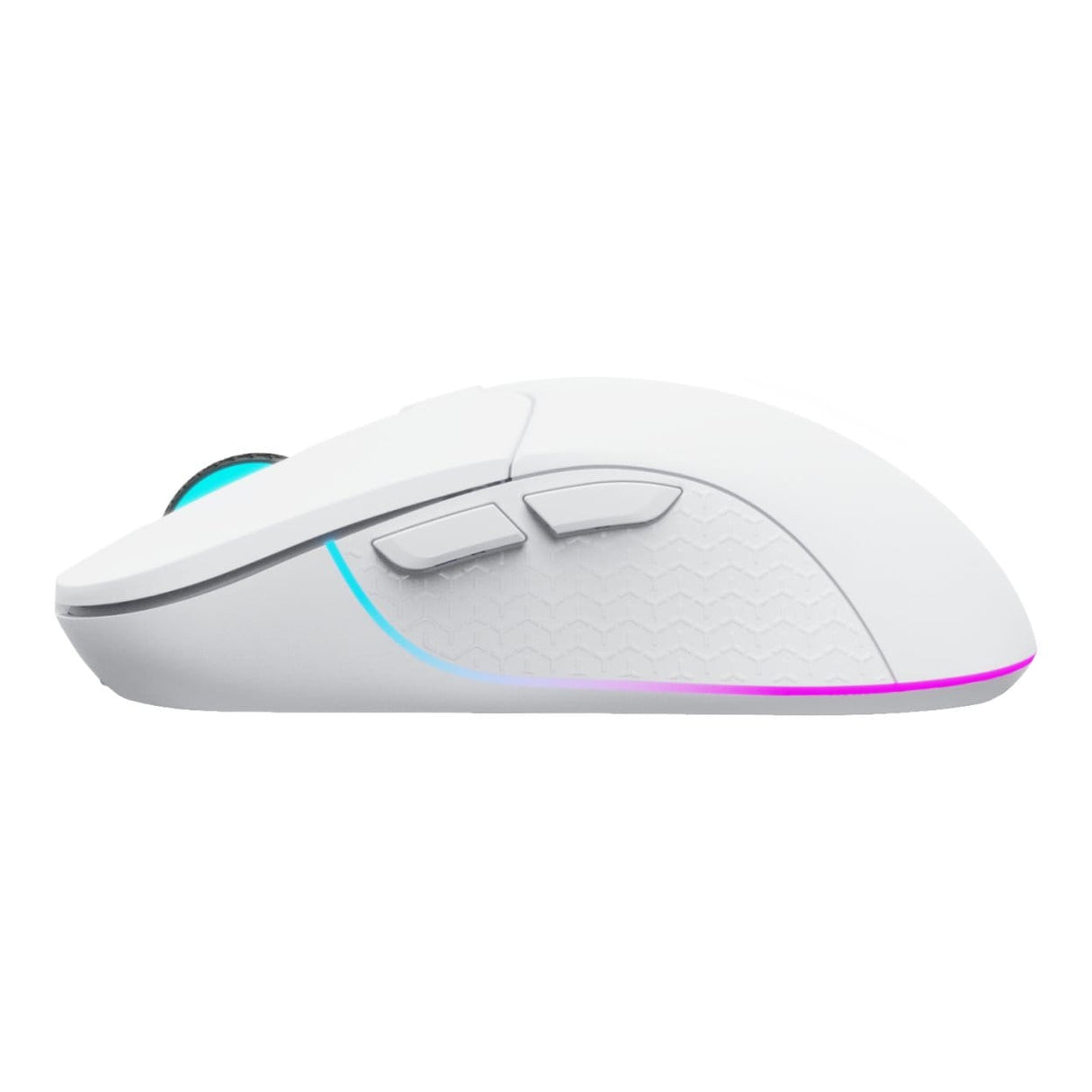 Keychron M3 Wireless and Bluetooth Gaming Mouse White M3-A3