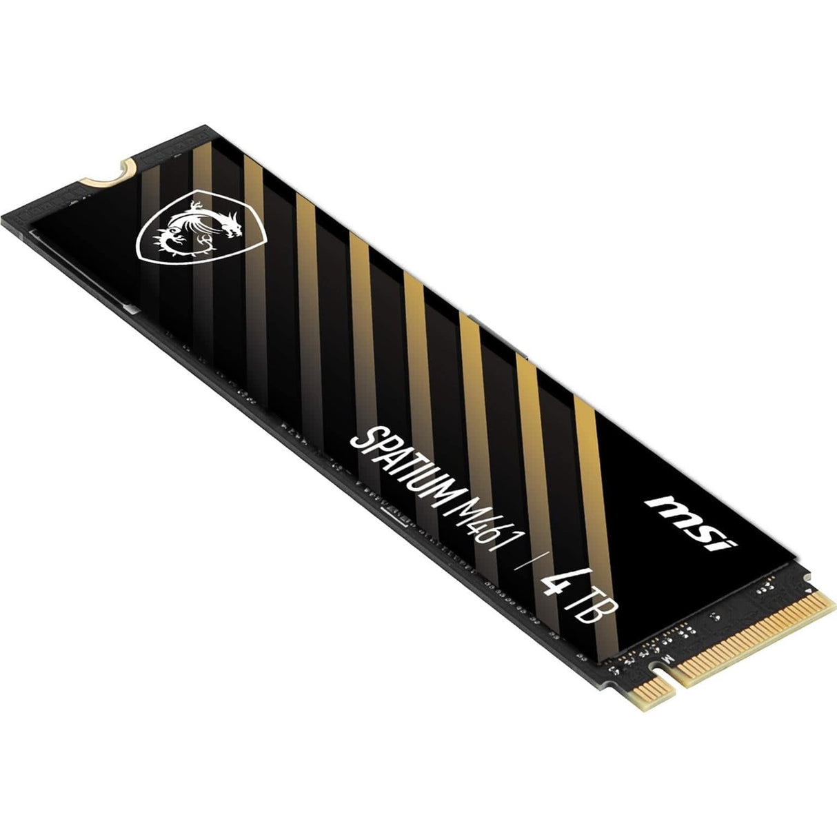 MSI Spatium M461 M.2 4TB PCIe 4.0 3D NAND NVMe Internal SSD M461M2NVME404TB