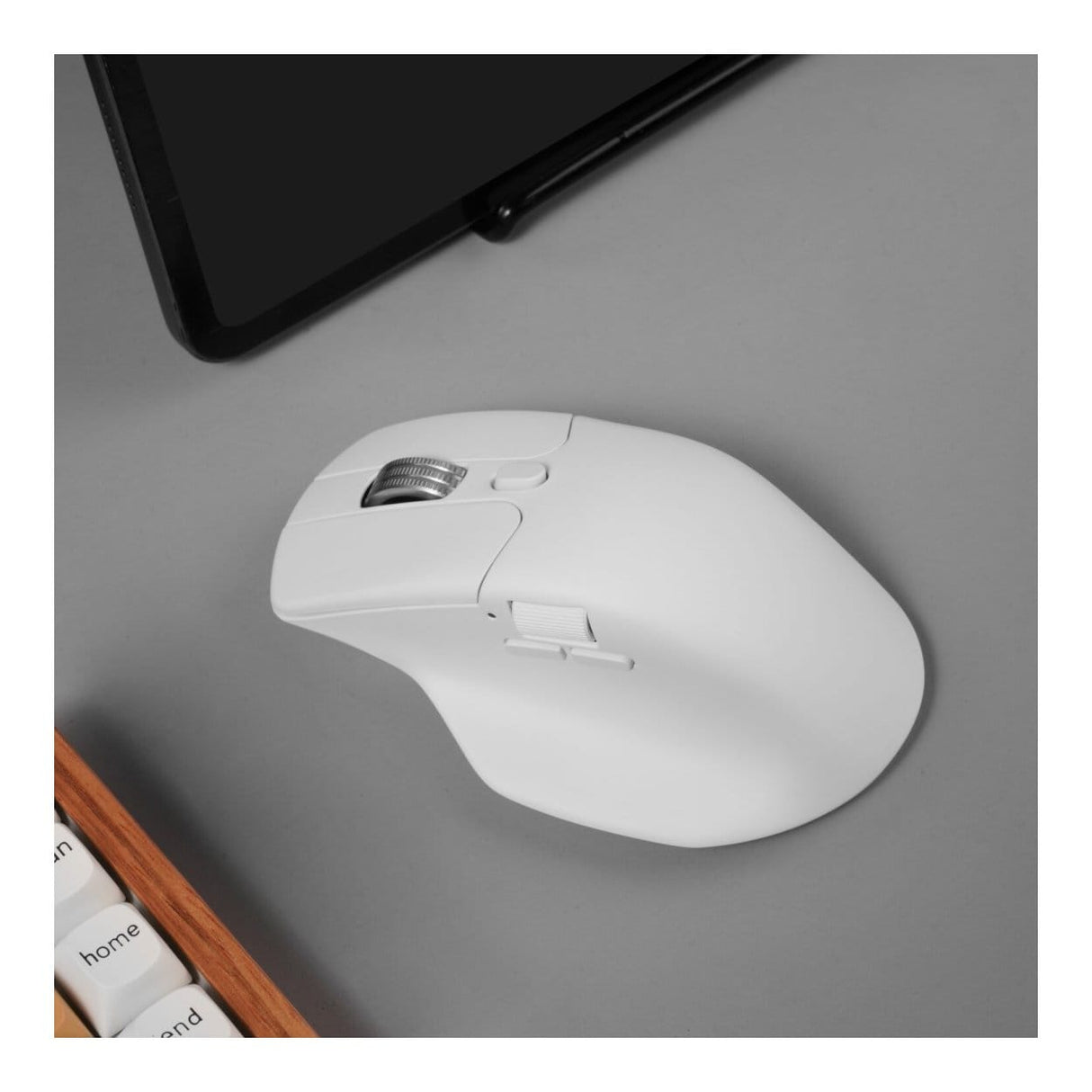 KeyChron M6SB72 1K Bluetooth 2.4GHz Wireless Mouse with Huano Silent Micro Switch - White M6S-B72