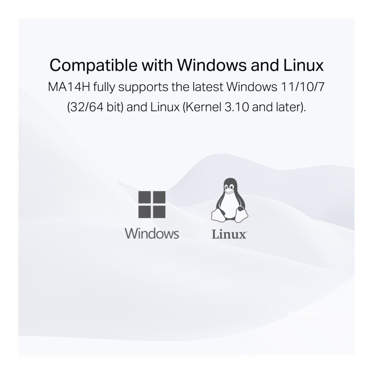 Mercusys MA14H AX300 High-Gain Wi-Fi 6 Wireless USB Adapter