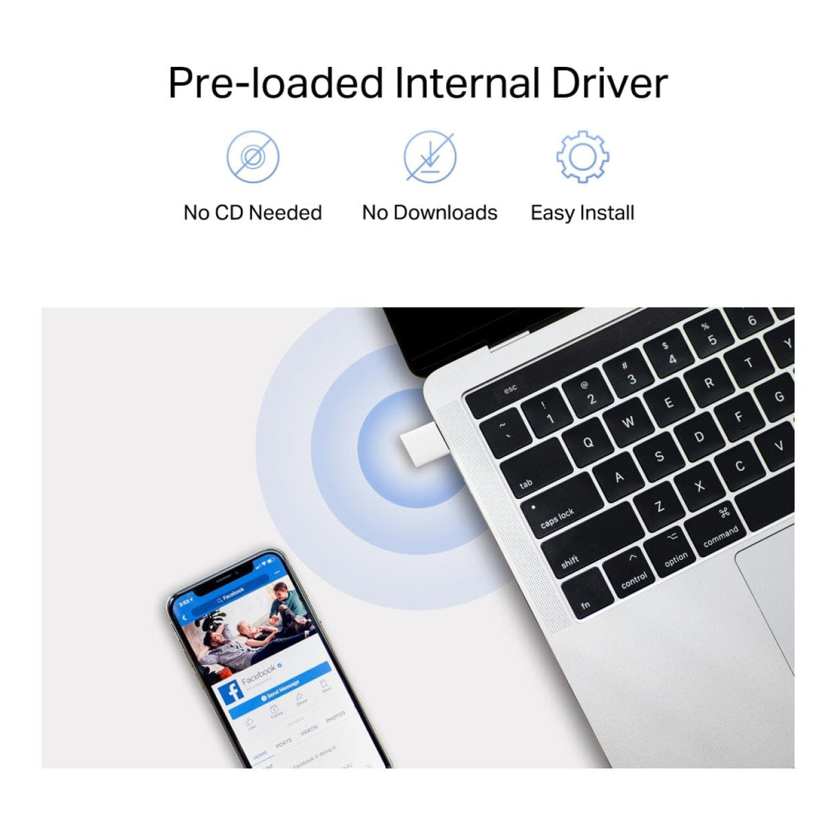Mercusys MA60XNB AX900 Nano Wi-Fi 6 Bluetooth USB Adapter