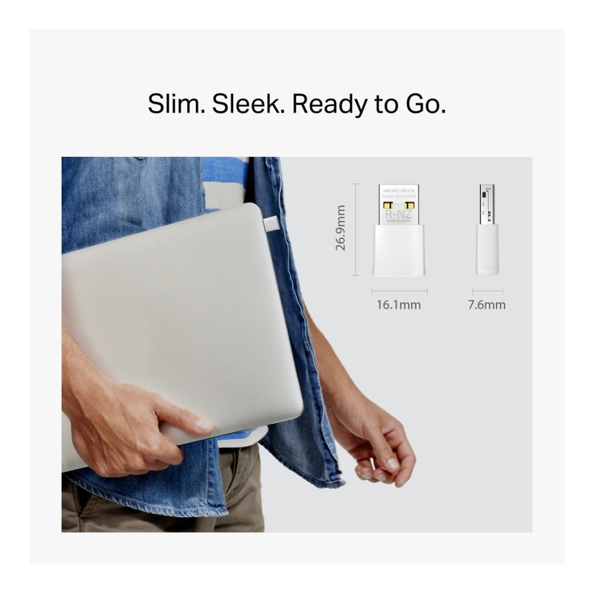 Mercusys MA60XNB AX900 Nano Wi-Fi 6 Bluetooth USB Adapter