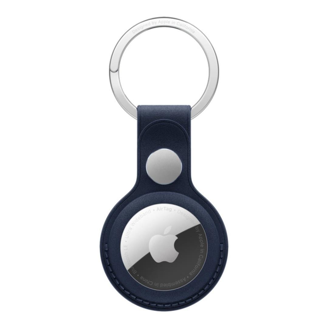 Apple AirTag FineWoven Key Ring Deep Blue MA7H4ZM/A