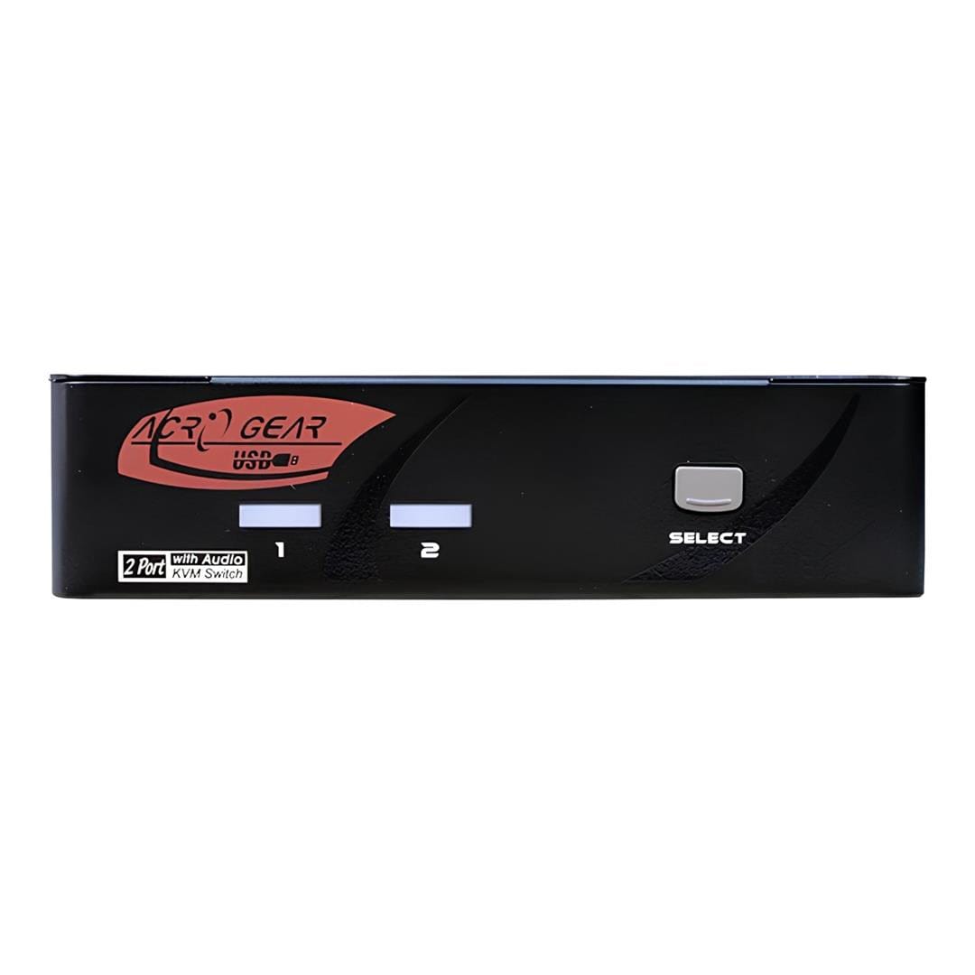 Rextron 2-port HDMI KVM Switch with USB 2.0 and Two-way Audio MAAG-112