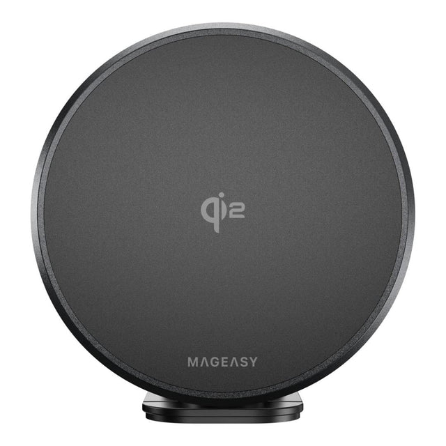 MagEasy MagMount 15W Qi2 Smart Cooling Car Charger Grey MAAIWA283SG24