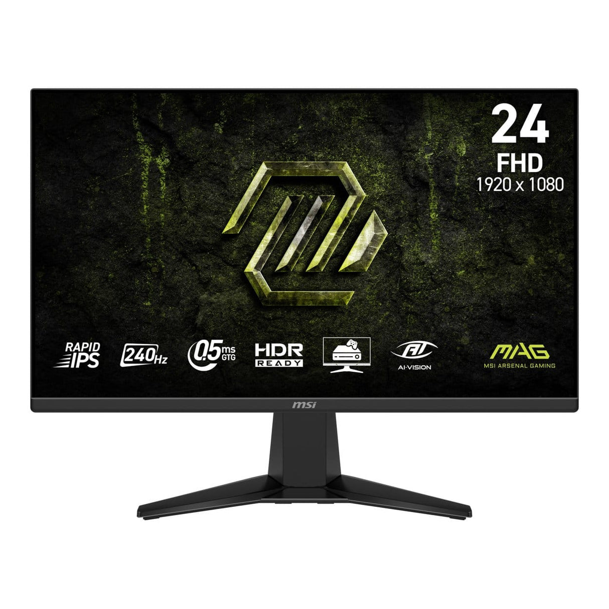 MSI MAG 255F X24 24.5-inch 1920 x 1080p FHD 16:9 240Hz 0.5ms LED IPS Gaming Monitor