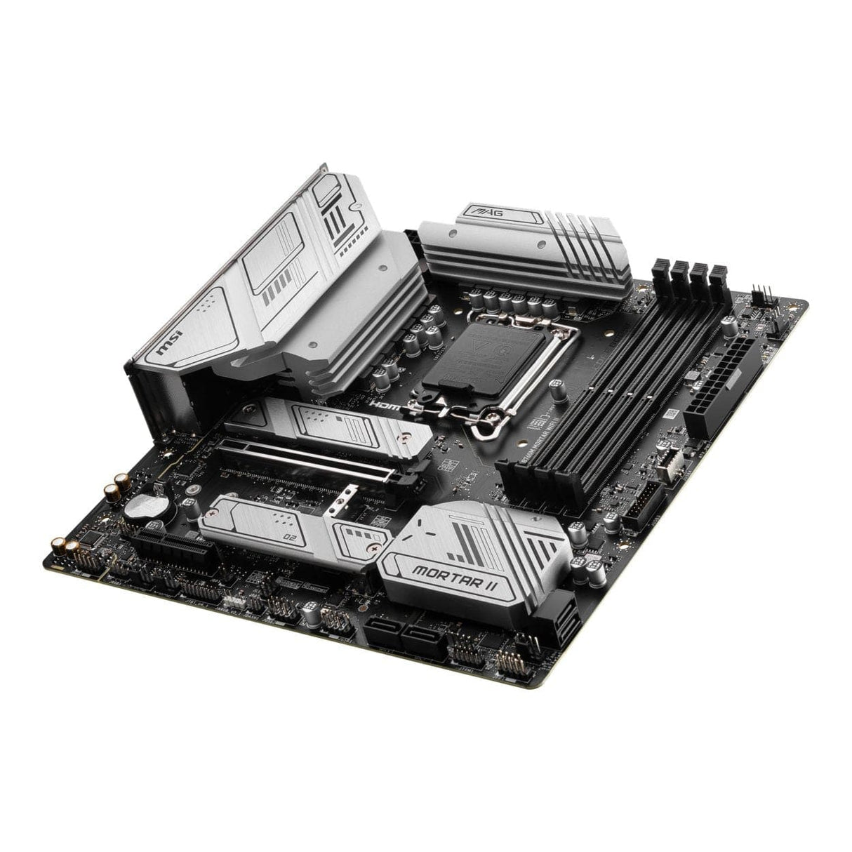 MSI MAG B760M Mortar Wi-Fi II DDR5 Intel LGA 1700 micro ATX Motherboard