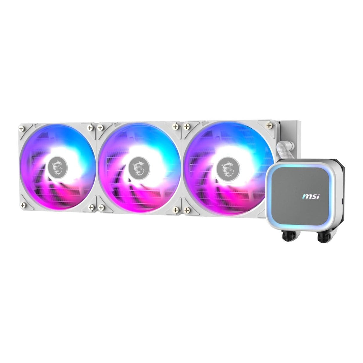 MSI MAG CoreLiquid A13 360 White 360mm ARGB All-In-One Liquid CPU Cooler White