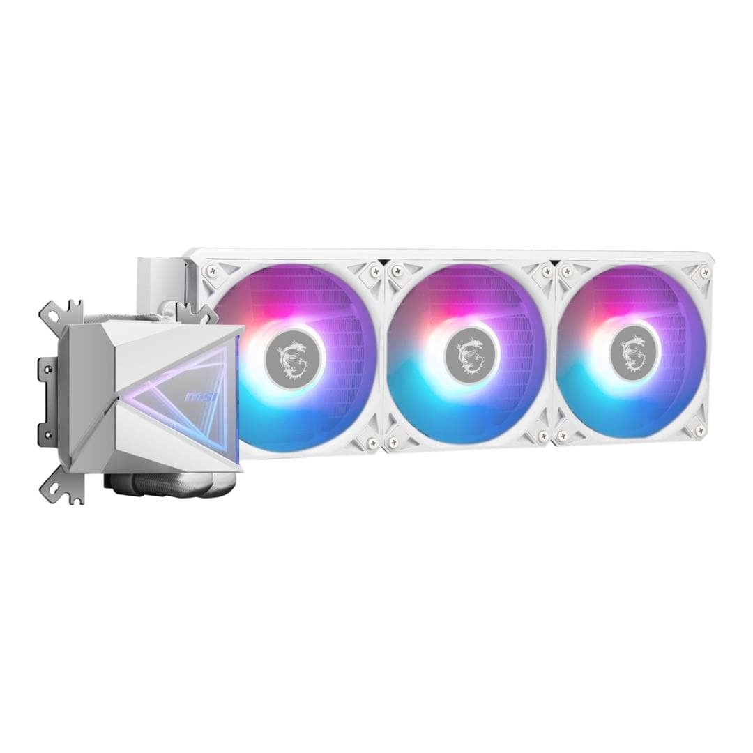 MSI MAG CoreLiquid I360 White 360mm ARGB All-In-One Liquid CPU Cooler White