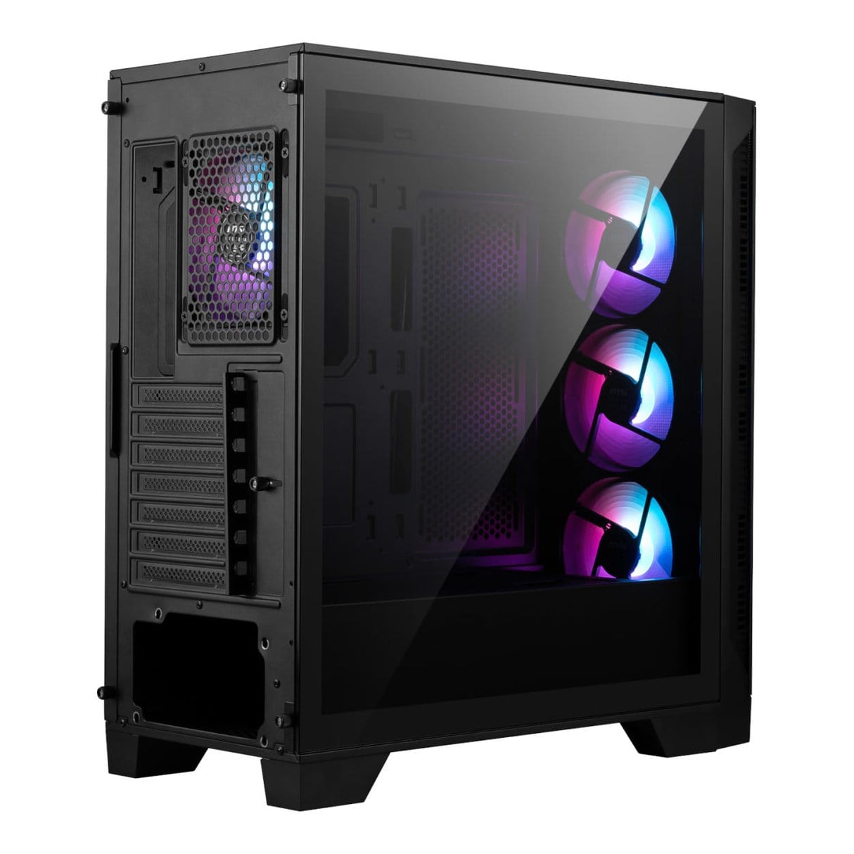 MSI MAG Forge 320R Airflow ATX Mid Tower Gaming PC Case Black