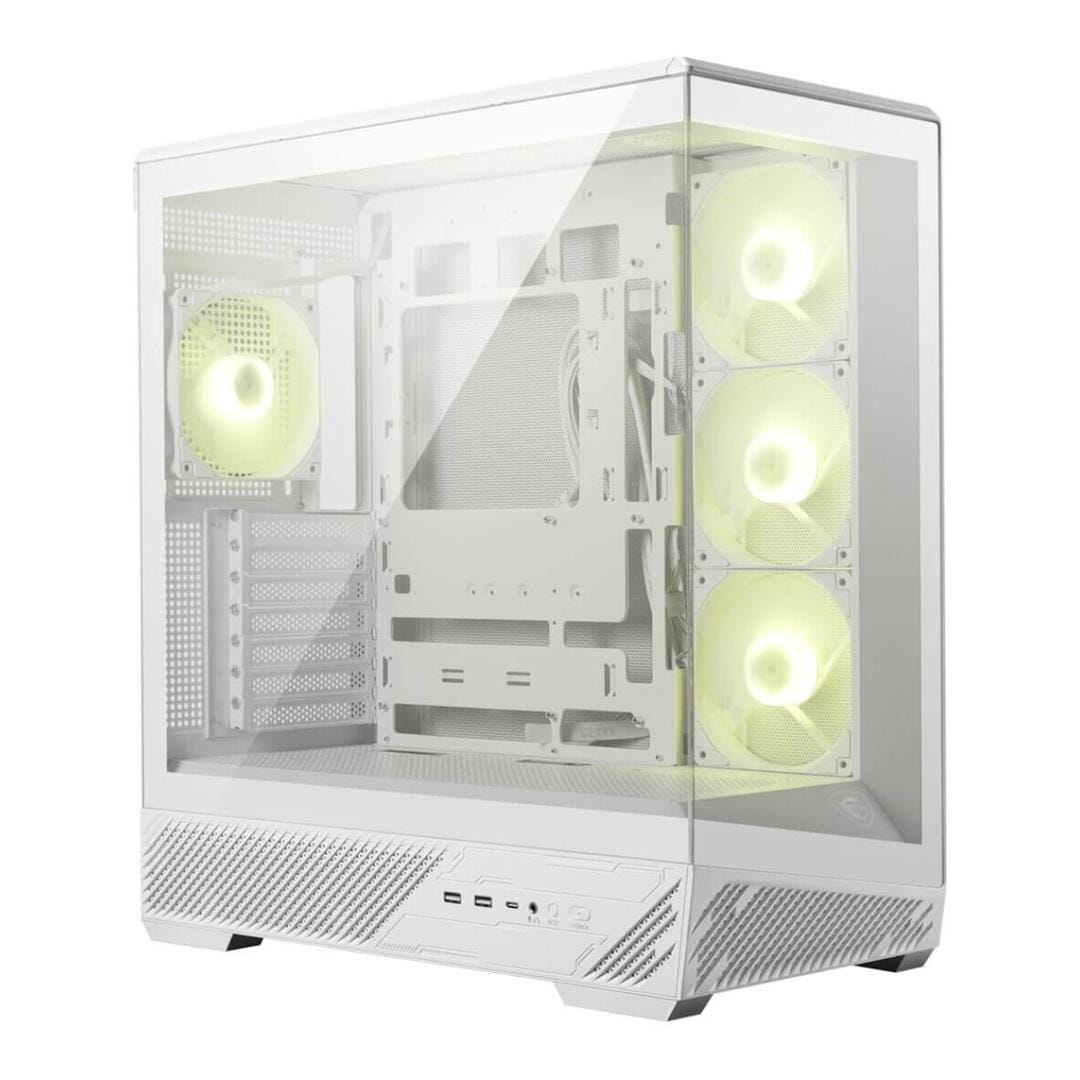 MSI MAG PANO 130R PZ Mid Tower PC Case White