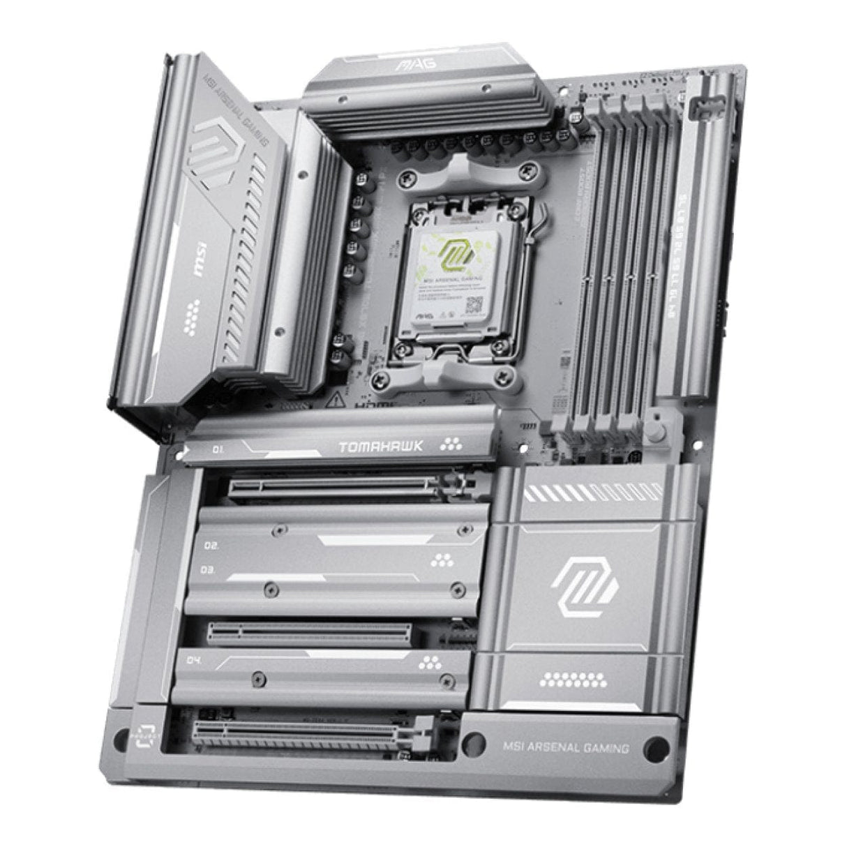 MSI MAG X870E Tomahawk MAX Wi-Fi PZ AMD Socket AM5 ATX Motherboard