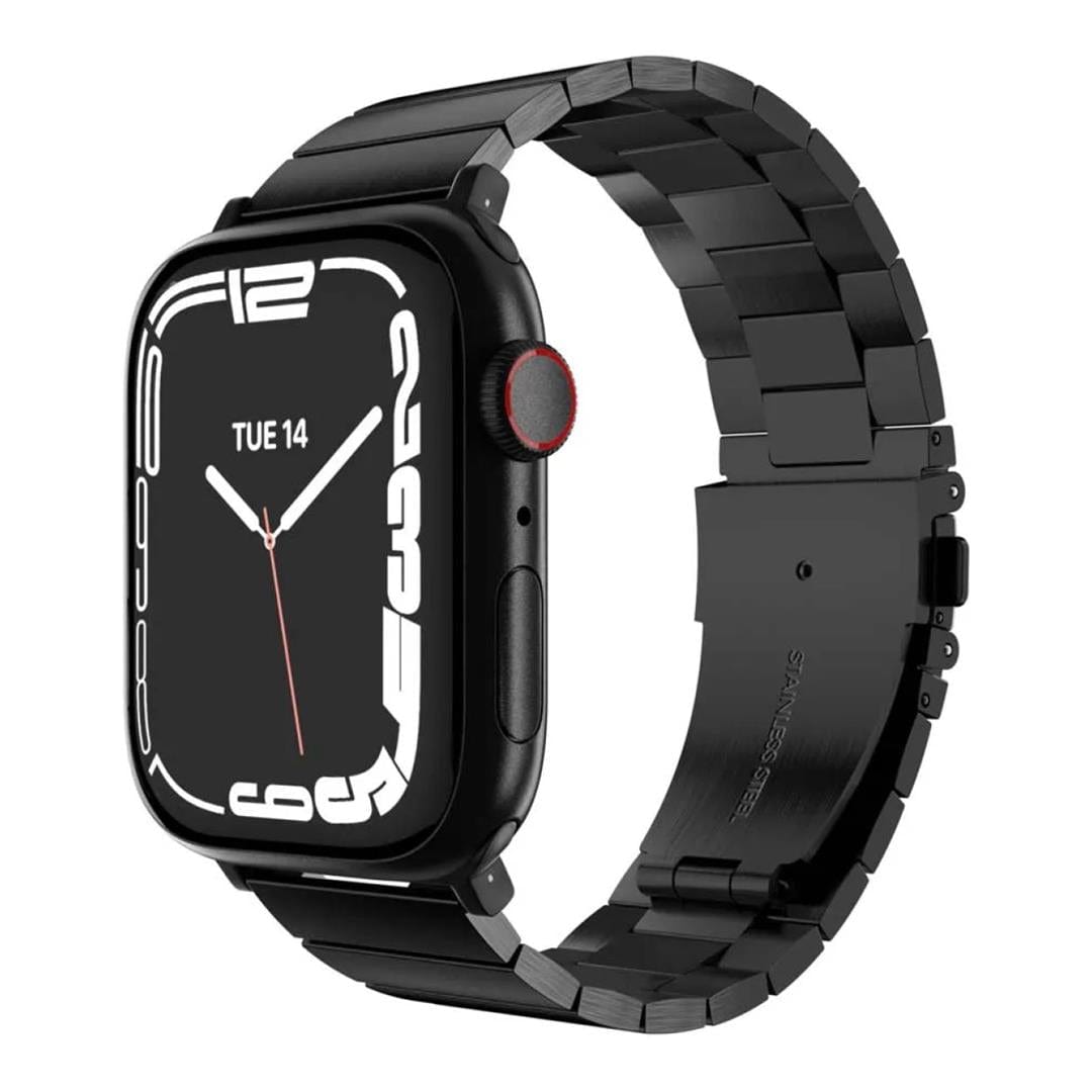 MagEasy Maestro 49mm Stainless Steel Band for Apple Watch Black MAW245034BK22