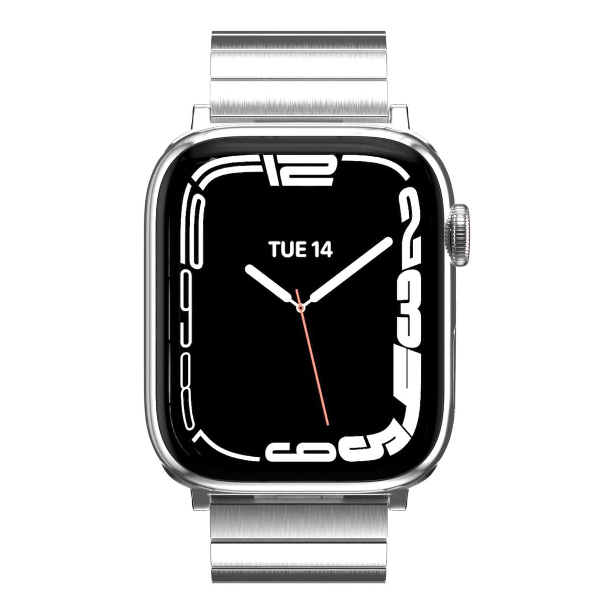 MagEasy Maestro 45mm Stainless Steel Band for Apple Watch Silver MAW245034SV22