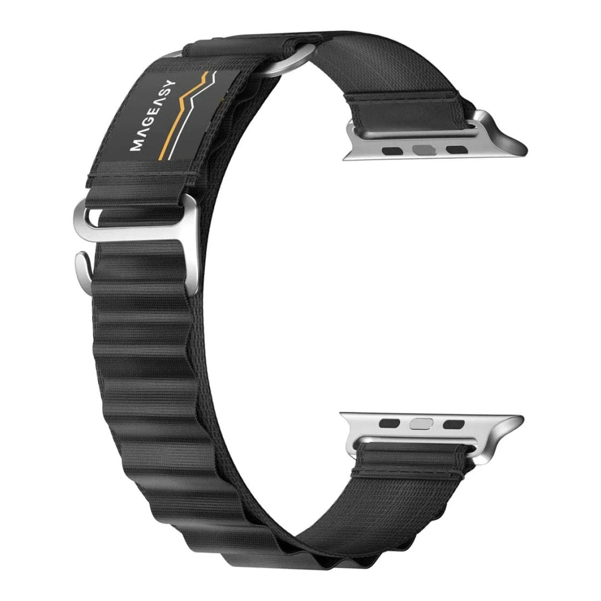 SwitchEasy 49mm Active Sport G-hook Watch Loop for Apple Watch Black MAW459160BK23