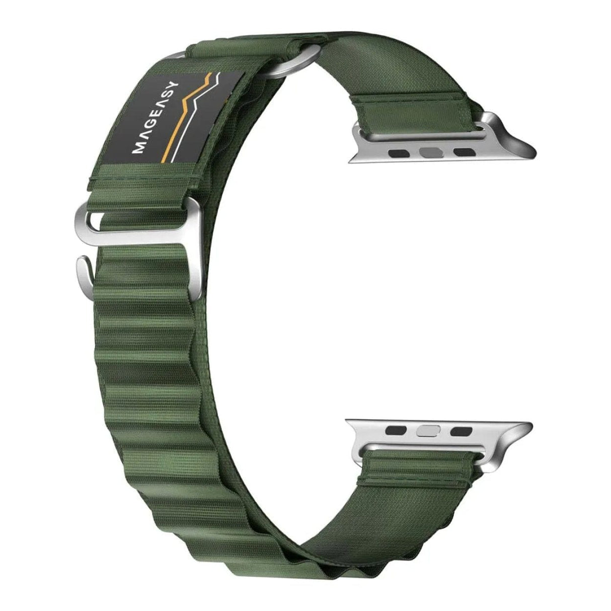 SwitchEasy 49mm Active Sport G-hook Watch Loop for Apple Watch Green MAW459160GN23