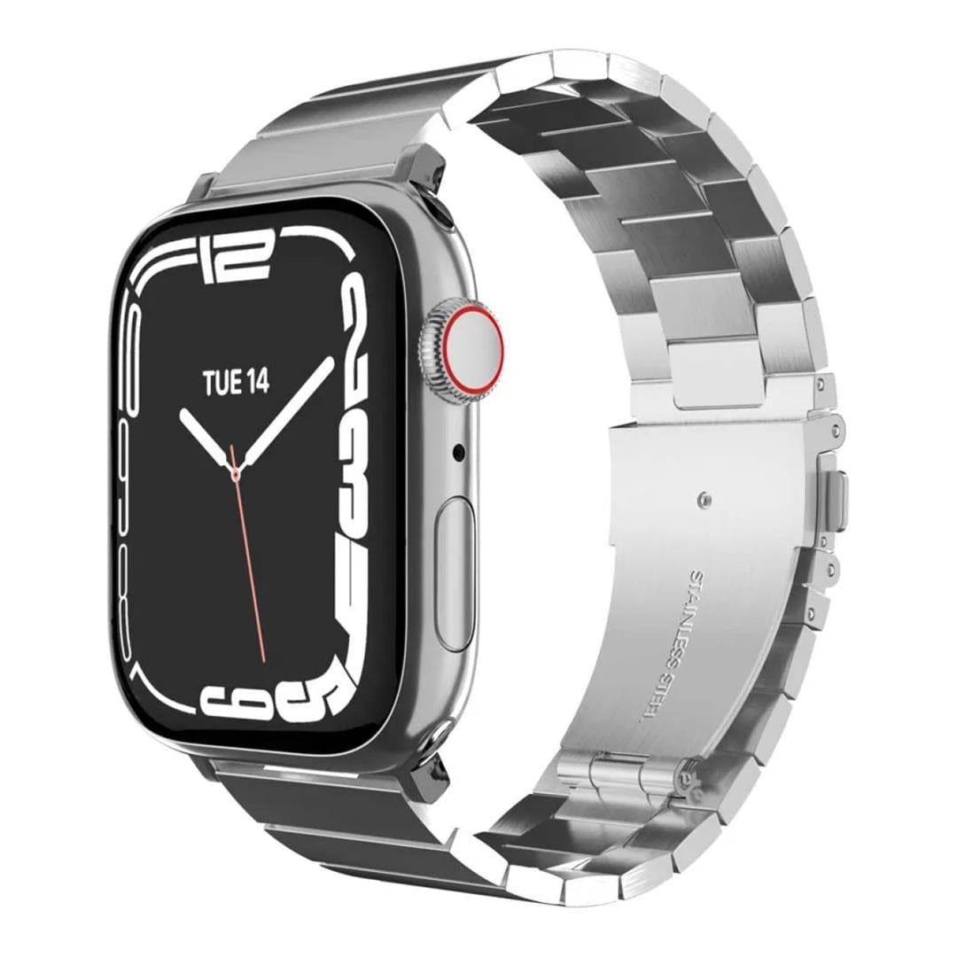 MagEasy Maestro 42mm Stainless Steel Band for Apple Watch Silver MAW801034SV22