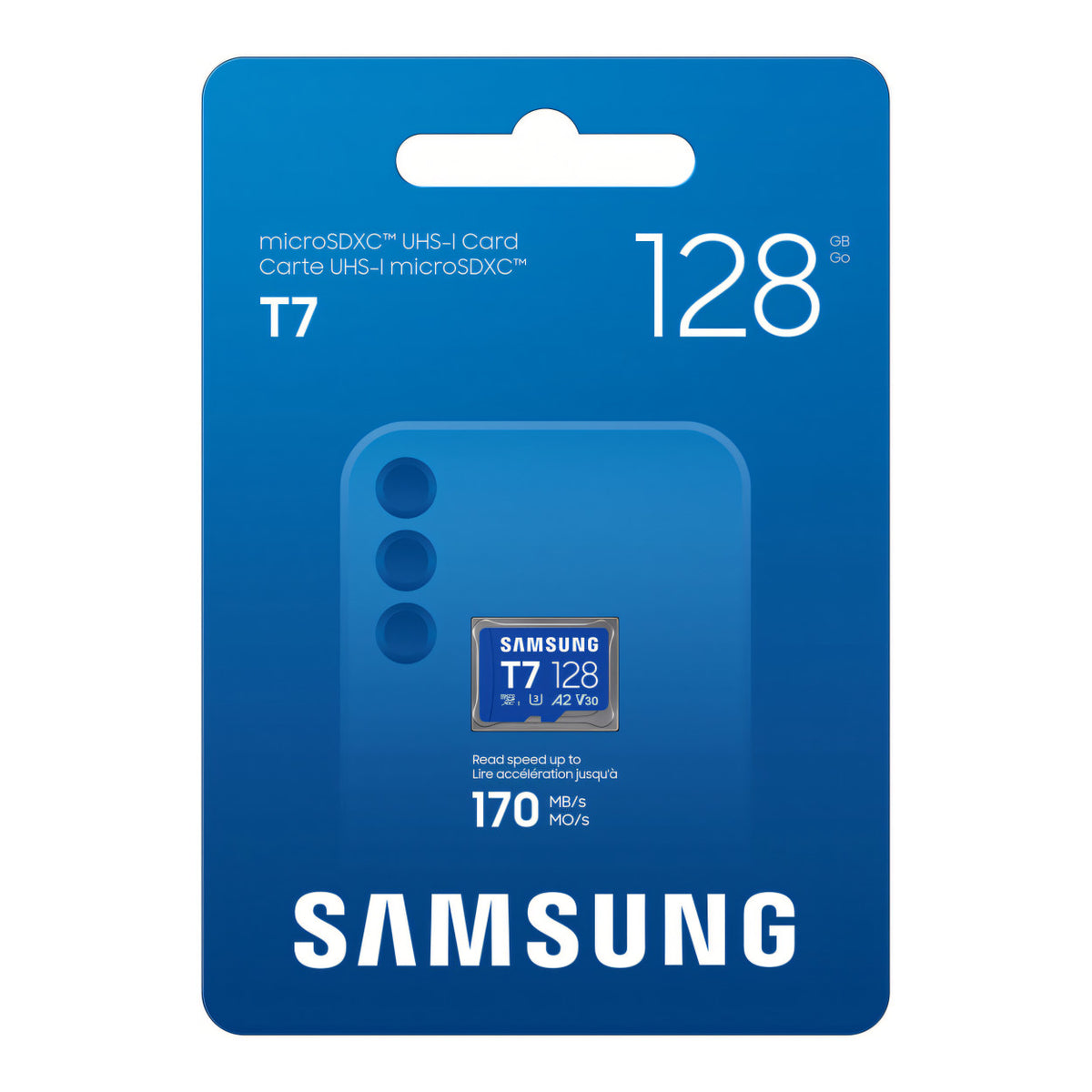 Samsung T7 128GB UHS-I Class U3 microSDXC Memory Card MB-MB128T/WW