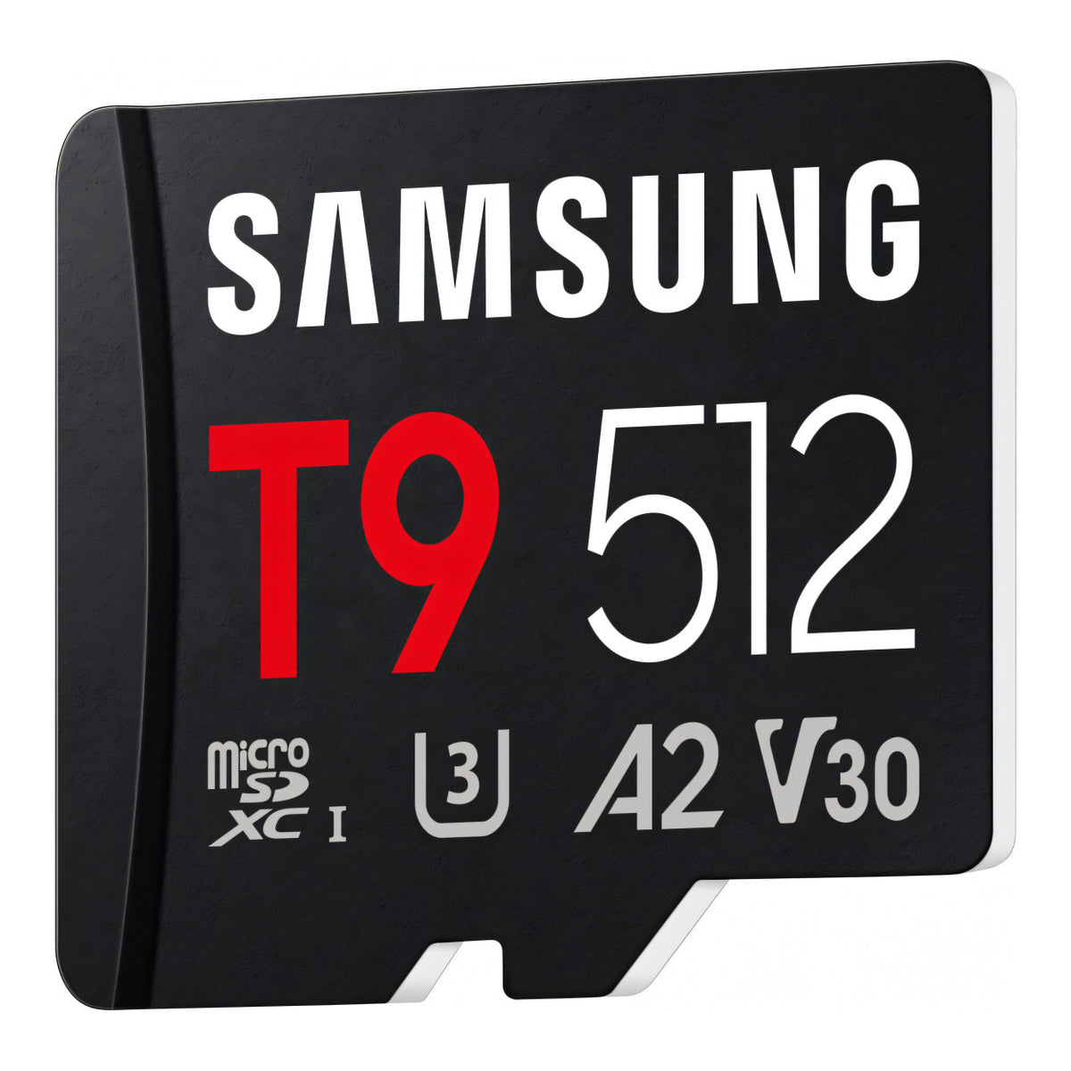 Samsung T9 512GB UHS-I Class U3 microSDXC Memory Card MB-MH512T/WW